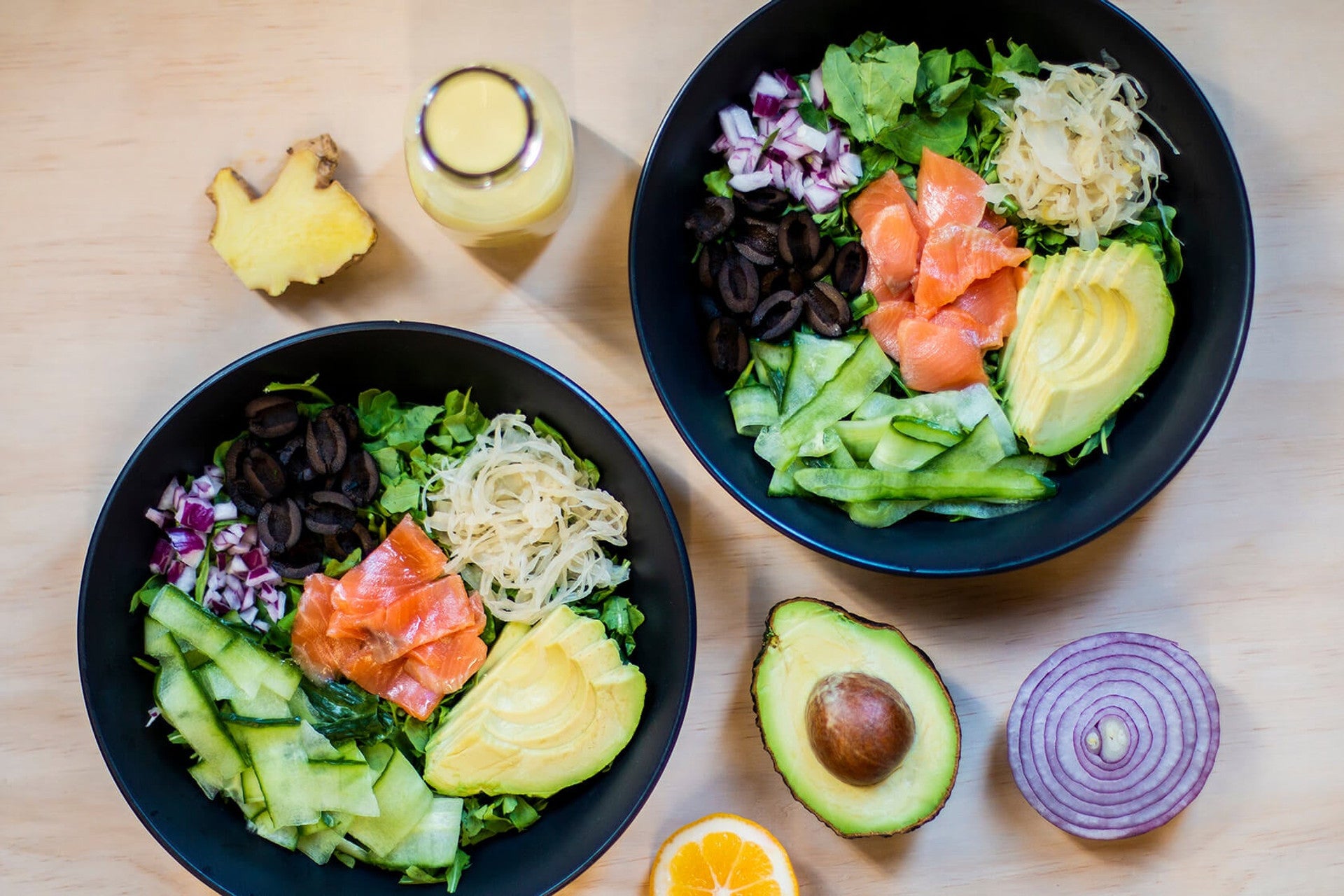 Nourishing Digestive Poke Bowls