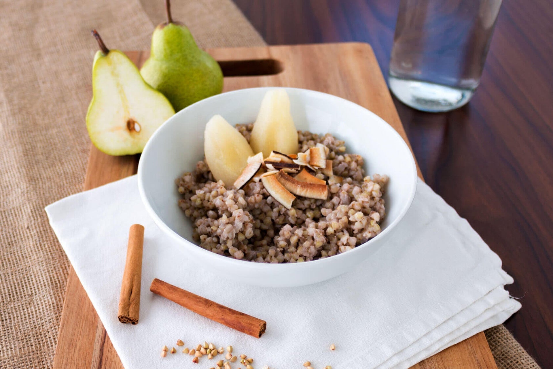 BePure Warming Buckwheat Porridge with Seasonal Fruit Recipe