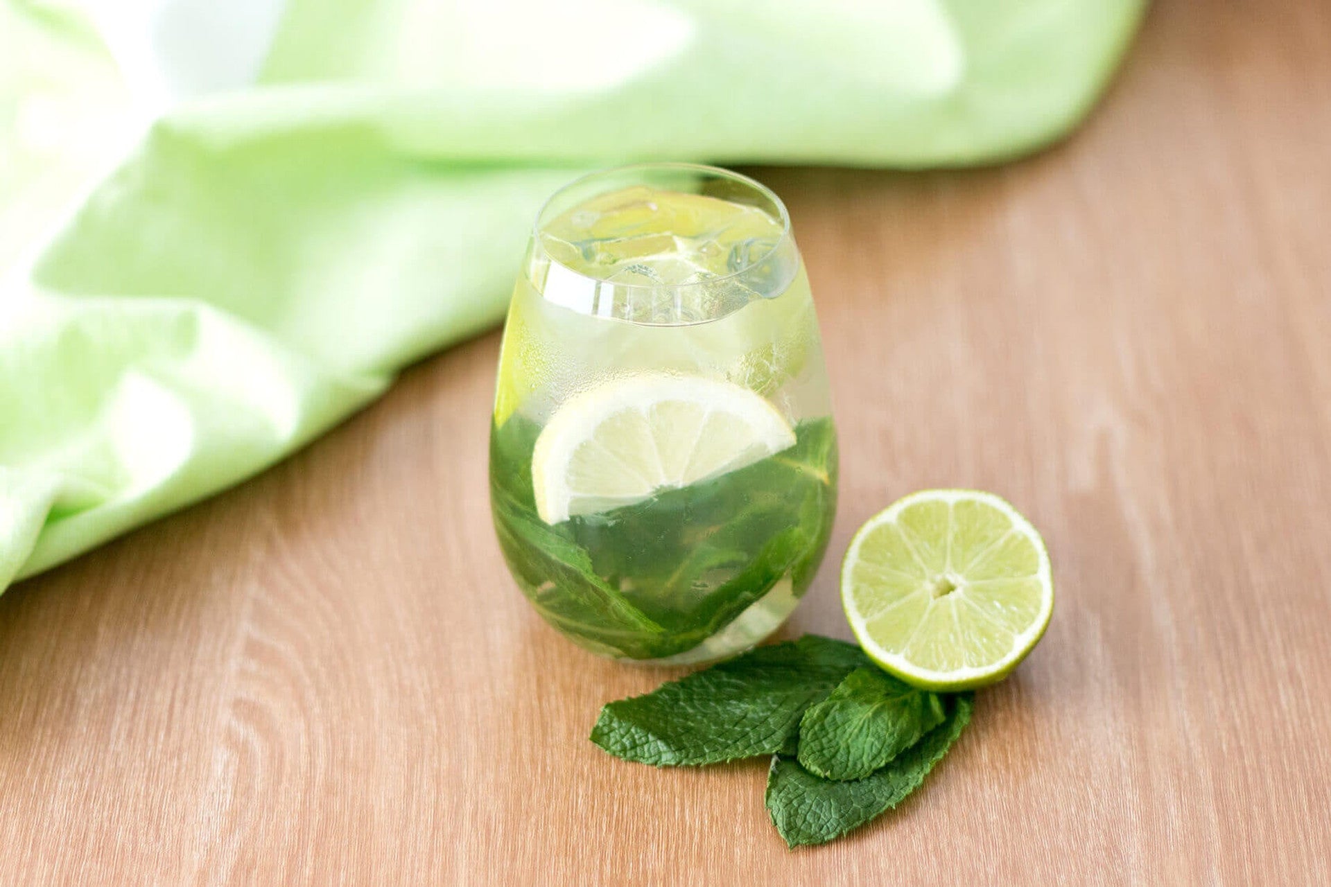 BePure Sparkling Spearmint Iced Tea Recipe