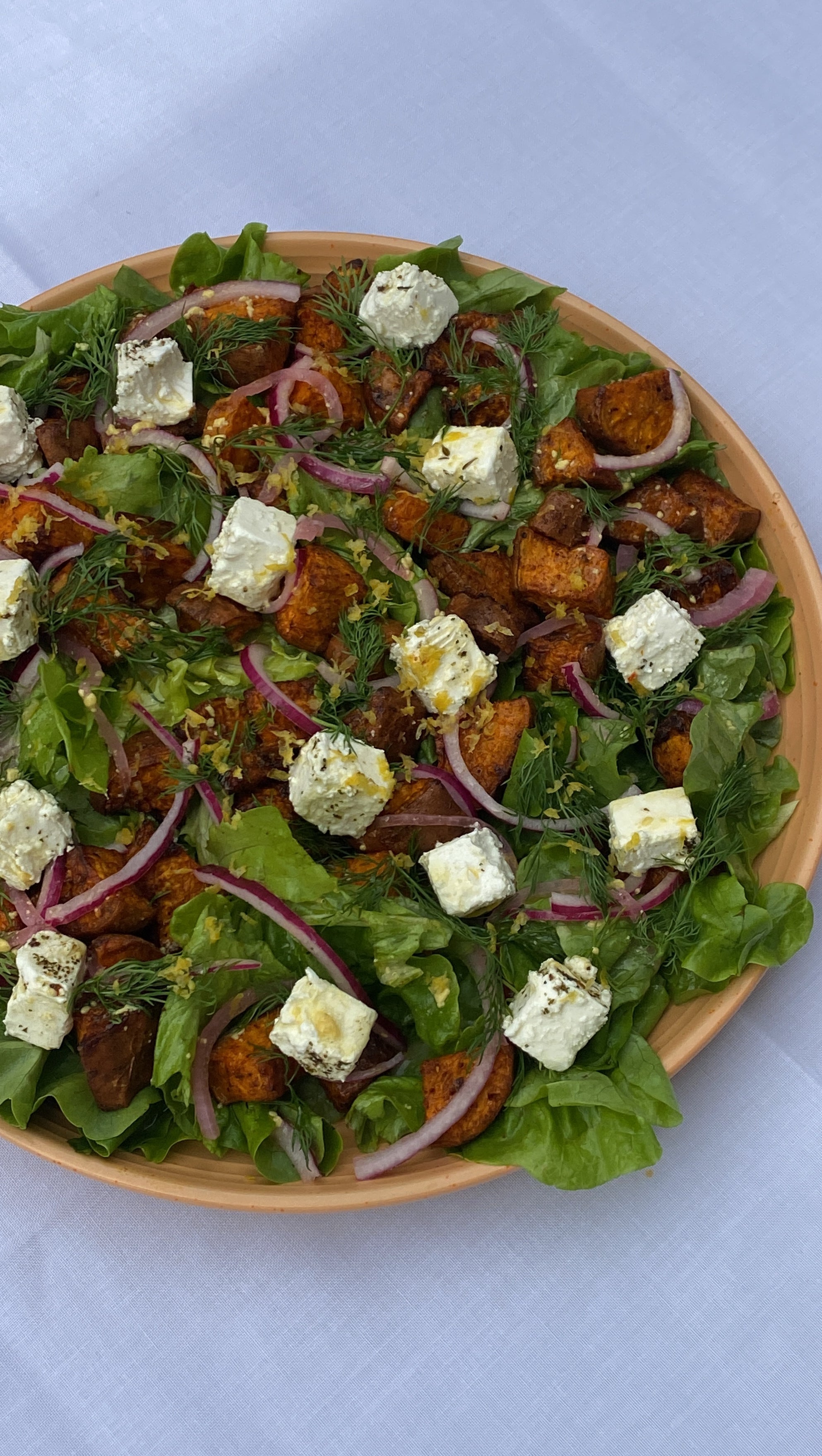 Spiced Sweet Potato Salad