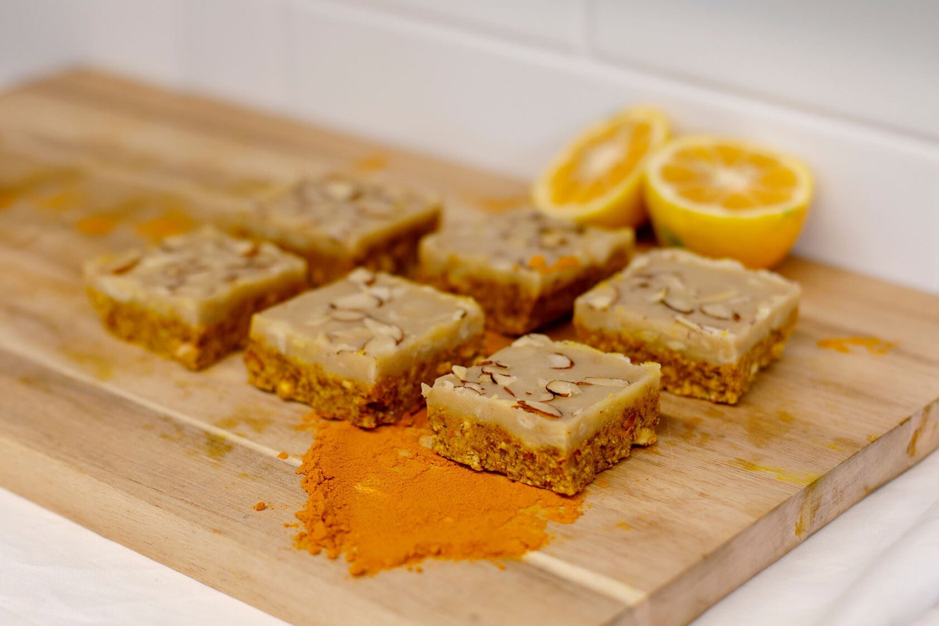 Anti-Inflammatory Turmeric Nut Slice Recipe