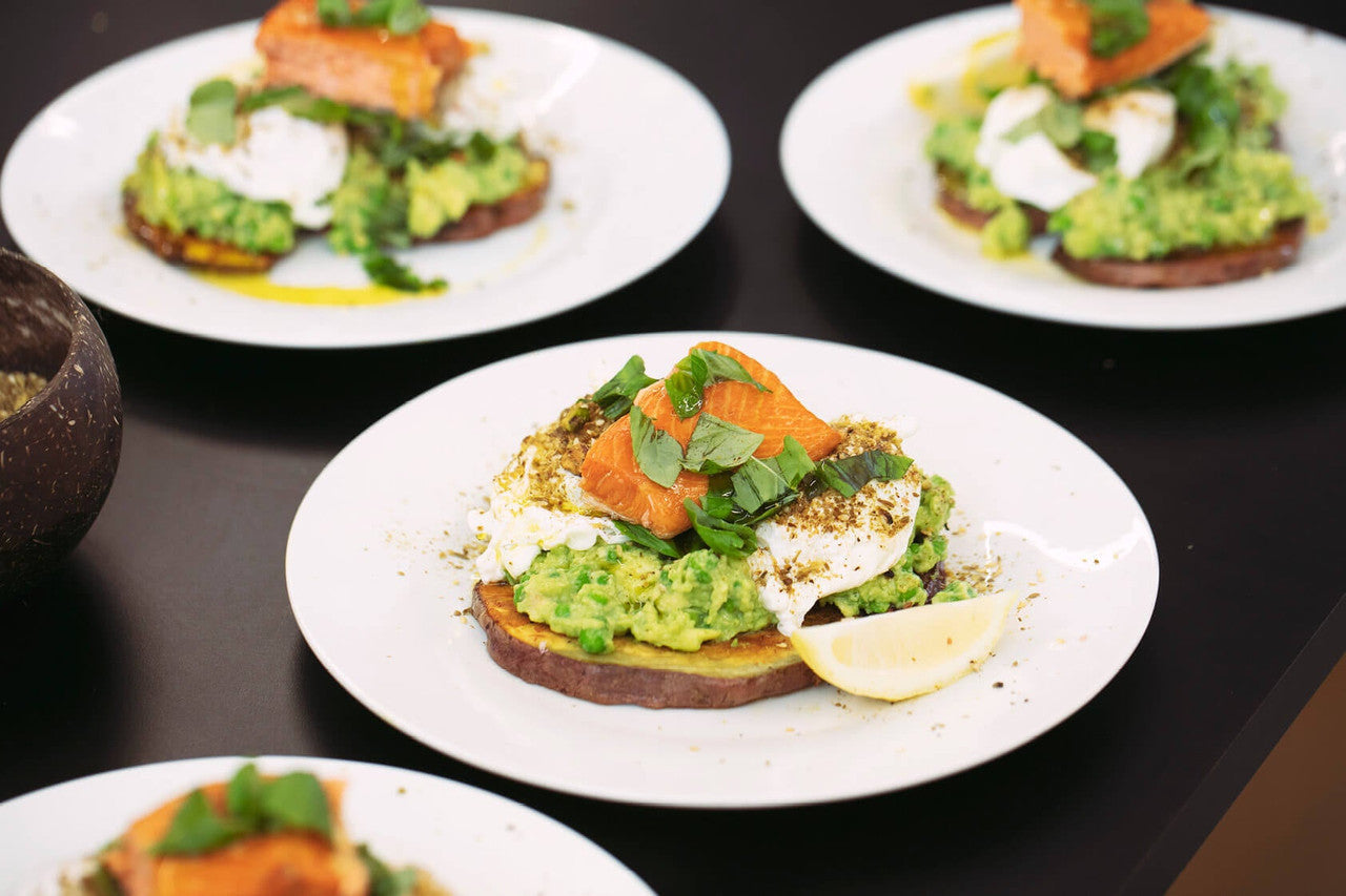 Avocado Smash on Kumara Stack Recipe