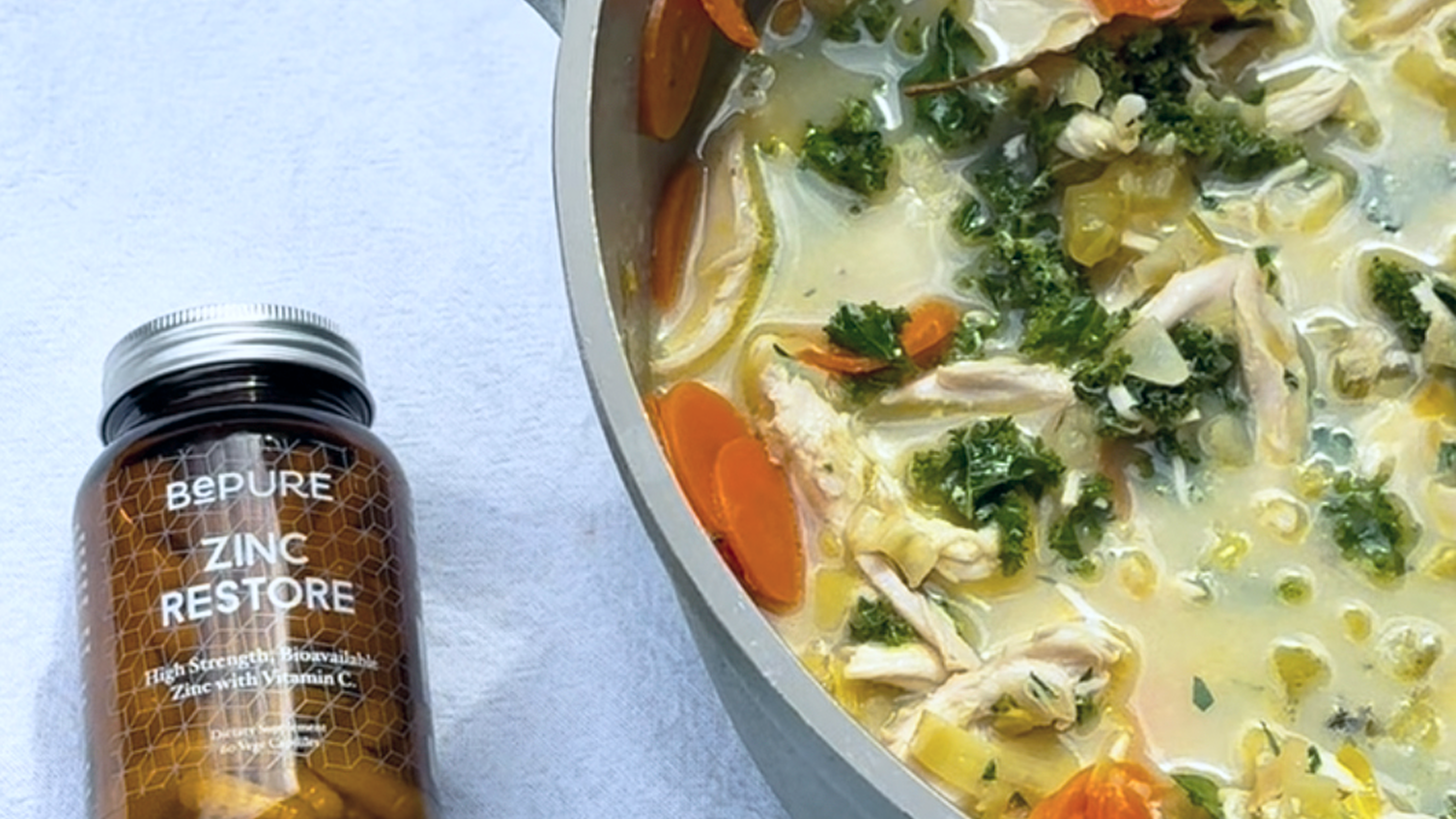 RECIPE: Ginger Chicken & Rice Soup